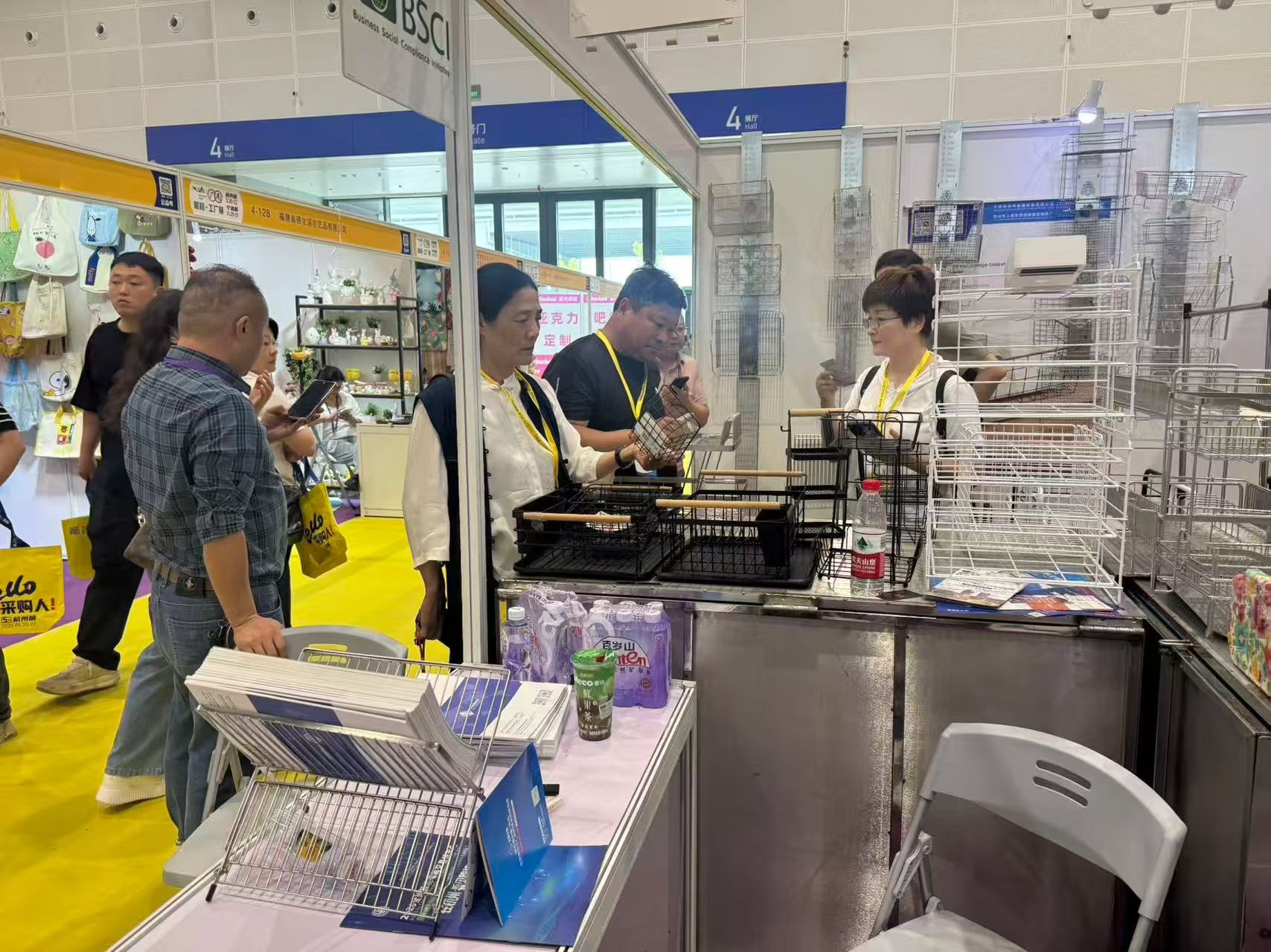Yankun display booth at Hangzhou Hardware Fair